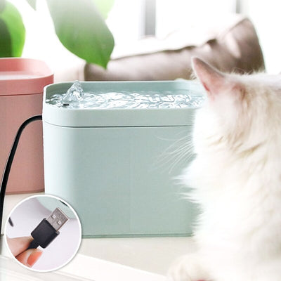 Automatic Electric Pet Drinker Feeder Bowl