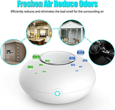 Health - Mini Ozone Generator Deodorizer Air Purifier USB Rechargeable fridge Purifier Portable air Small Space Clear Odor-Cheapnotic