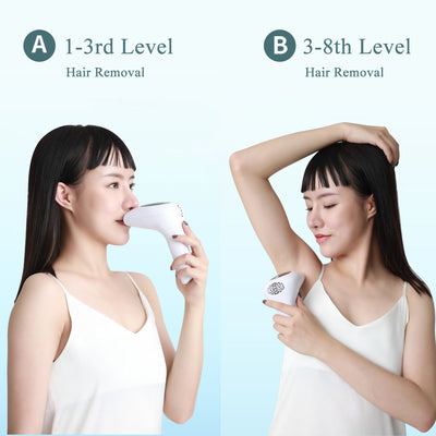 Women's - Laser Hair Removal Instrument Lip Axillary Private Pubic Hair Shaver
