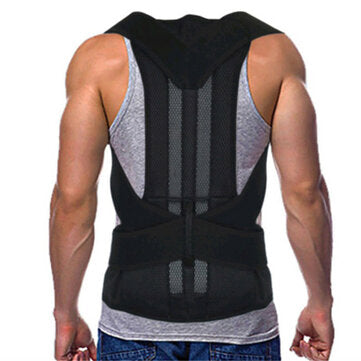 Gesundheit-Verstellbare Rückens tütze Gürtel Rücken haltung Korrektor