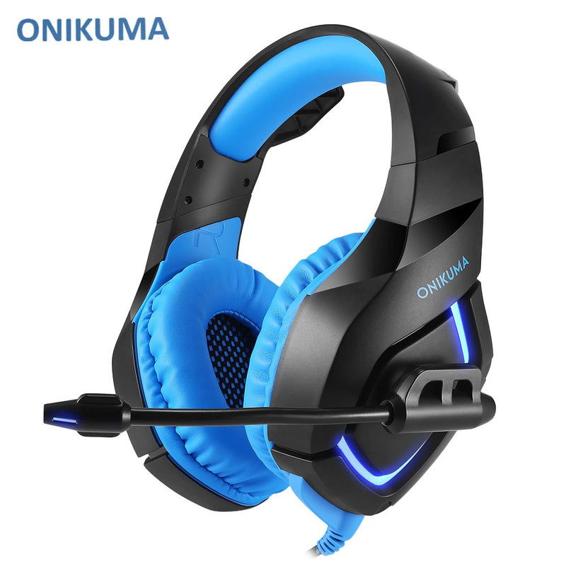 Tech - ONIKUMA K1 LED Light Gaming Headset With Microphone