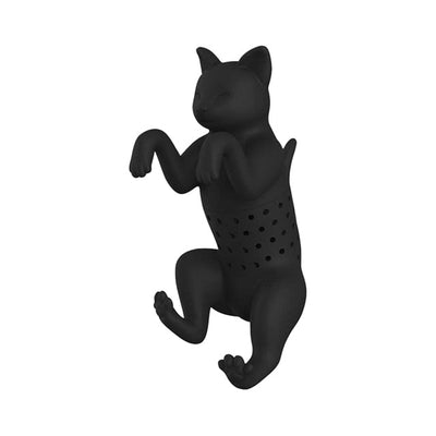 Cocina - Infusor de té de silicona reutilizable para gatos Creative Cut Cat
