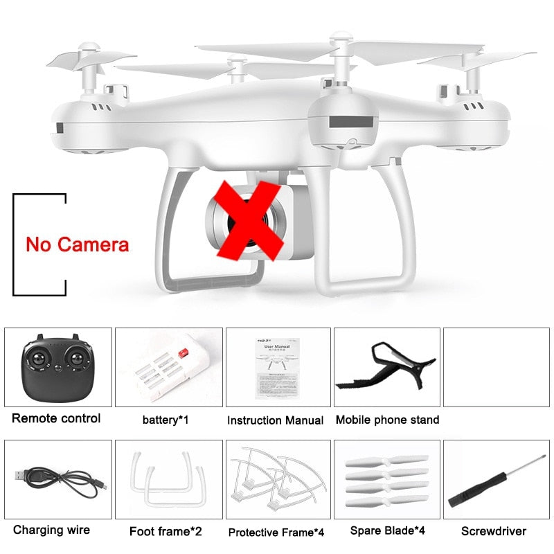 Tech- Dron profesional TXD-8S 4k con cámara 
