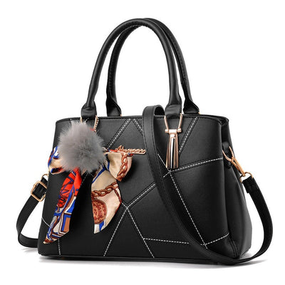 Women's -  Leather Handbags Brand Women Handbag Purse