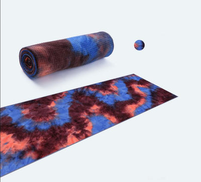 Fitness - Toalla de yoga con partículas de resina antideslizante