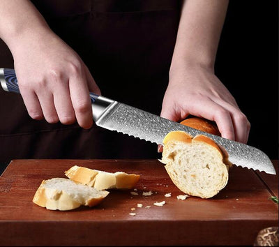 Küche-8 Zoll Stahl gezacktes Brot Messer/Cutter