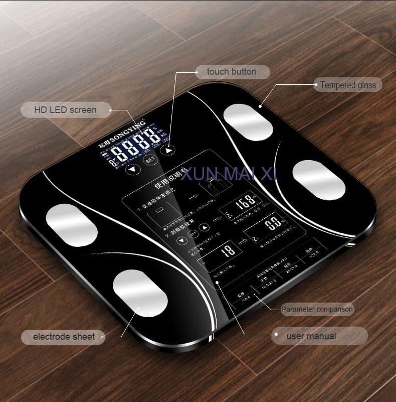 Fitness - Balanzas de pesaje inteligentes electrónicas Body Index