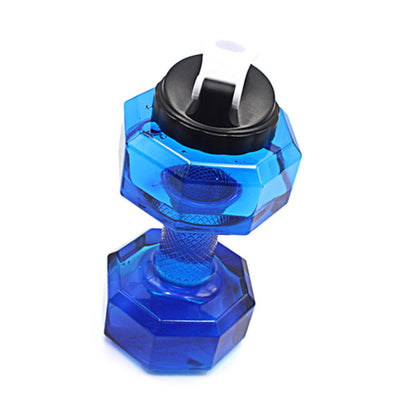 Botella de agua con forma de mancuerna 
