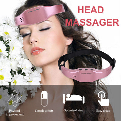 Electric Head Sleep Monitor Migraine Relief Massager