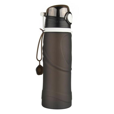 Fitness - 750ml Collapsible Silicone Water Bottles