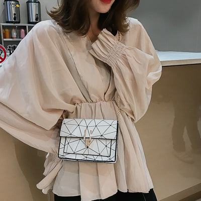 Bolsos de hombro para mujer, nueva versión coreana de verano, bolso de mensajero
