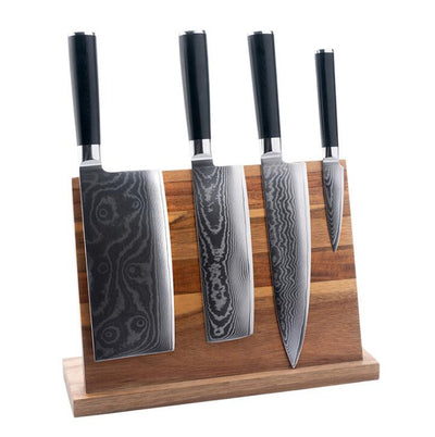 Küche-Massivholz Leistungs starker magnetischer Messer halter