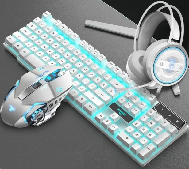 Gaming - Keyboard Mouse Headset Glare Gaming Set