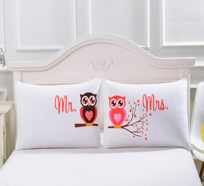 Home - Cartoon owl 3D Print Pillow Case