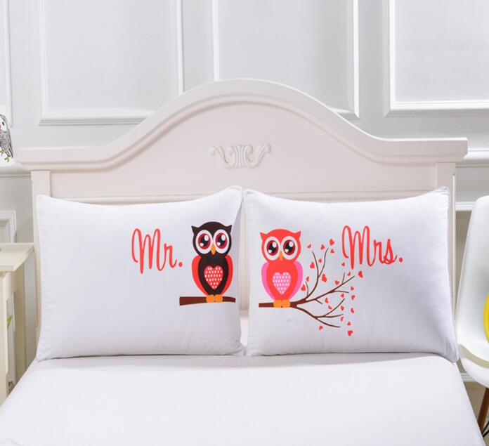 Home - Cartoon owl 3D Print Pillow Case