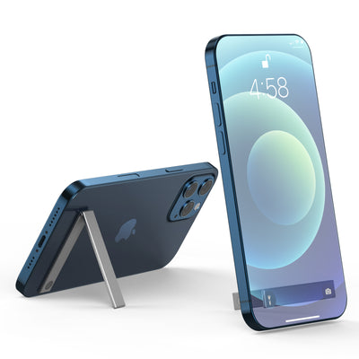 Tech - Aluminum Alloy Invisible Mobile Phone Back Mini Folding Stick Stand
