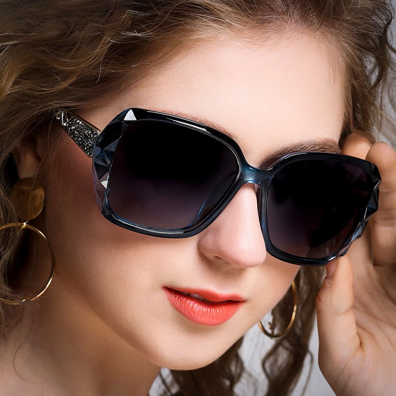 Gafas de sol polarizadas vintage para mujer