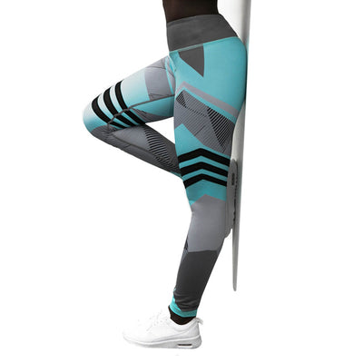 Damen – Yoga-Hose, Leggings, Sport, Damen, Fitness, schmale Stretch-Laufhose