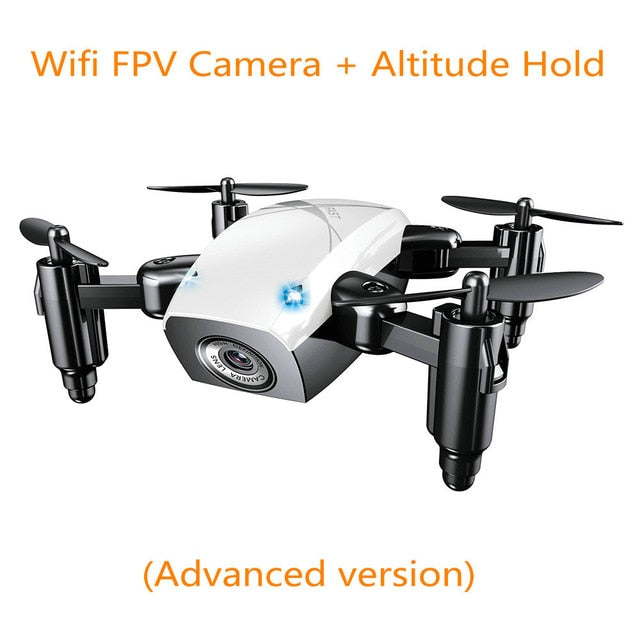 Juguetes - S9HW Mini Drone con cámara