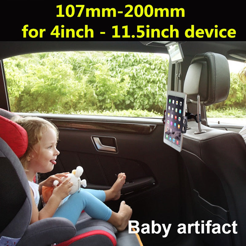 Tech-Auto-Rücksitz Telefon &amp; Tablet 360 &deg; drehbarer Universal halter