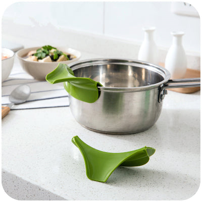 Kitchen - Creative Kitchen Accessories Silicone Funnel Tool