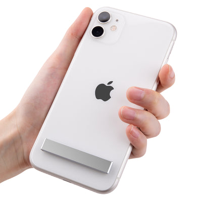 Tech - Mini soporte de palo plegable invisible para teléfono móvil de aleación de aluminio