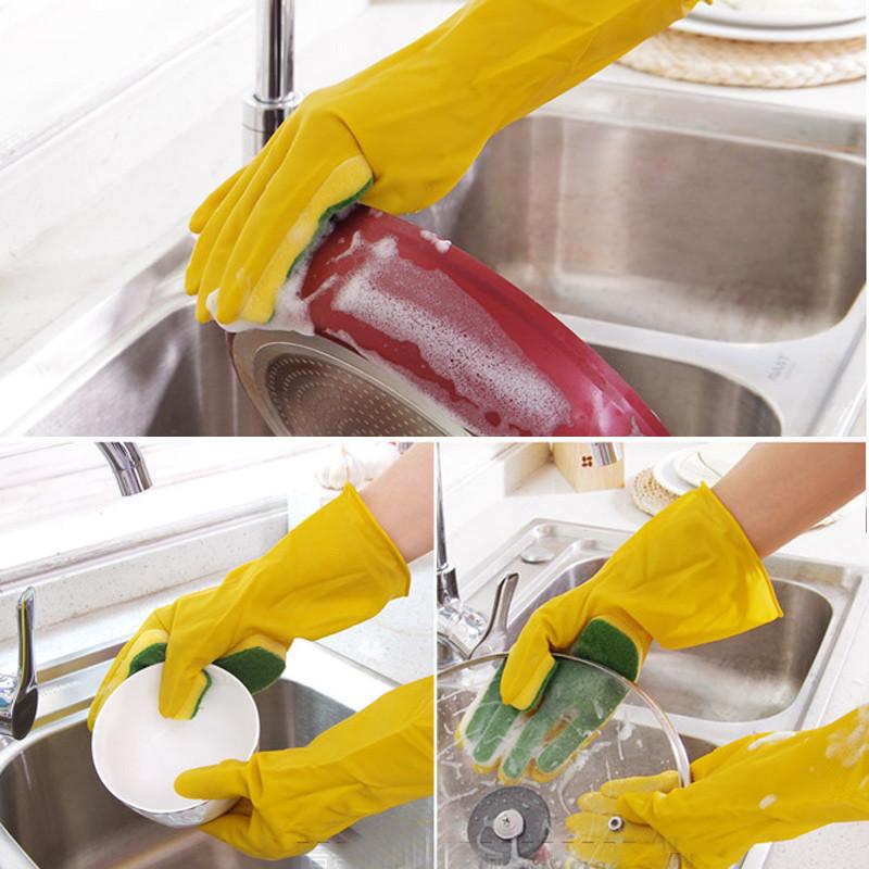Küchen-Sicherheits schwamm Finger handschuhe