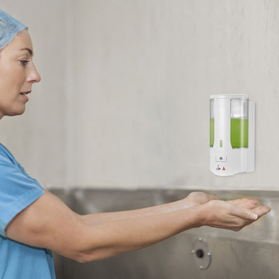 Health - Desinfectante de manos con sensor sin contacto con dispensador de jabón automático de 400 ml