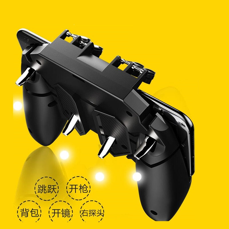 Tech - Pubg Gaming Gamepad AK66 para teléfono móvil Shooter Trigger Fire Button