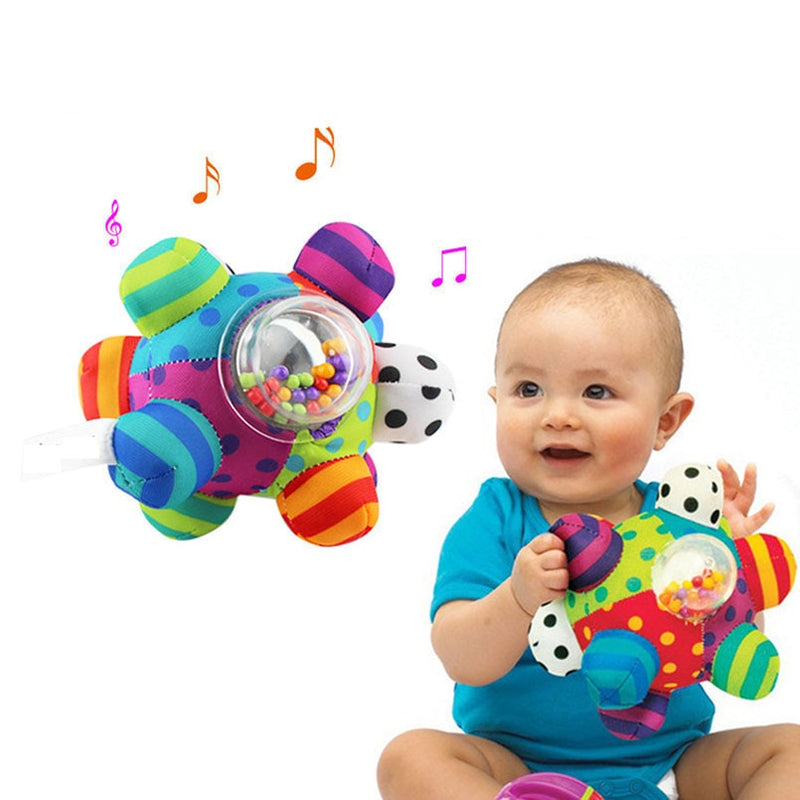 Spielzeug - Babyspielzeug Lustige kleine laute Glocken-Babyballrasseln