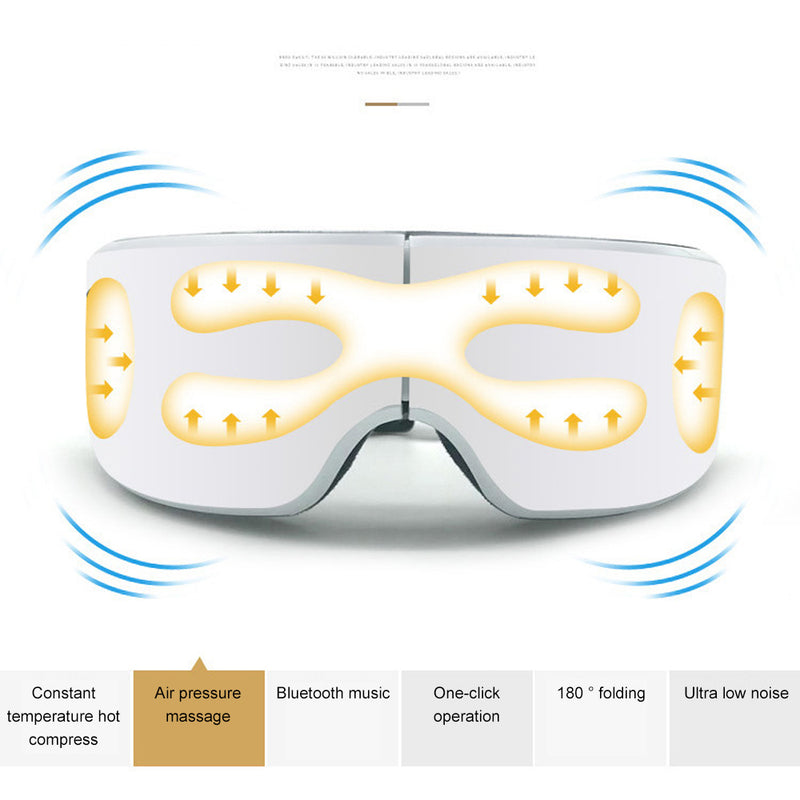 Tech - Bluetooth Smart Vibrations-Augen massage gerät Augen pflege gerät