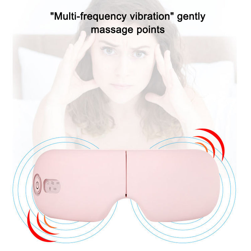 Tech - Bluetooth Smart Vibration Eye Massager Eye Care Device