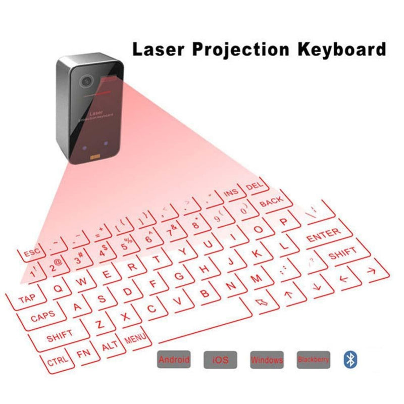 Tech - Portable Virtual Laser Bluetooth Keyboard-Cheapnotic
