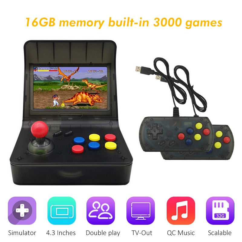 Tech - USB Game Player Retro Mini consola de juegos portátil